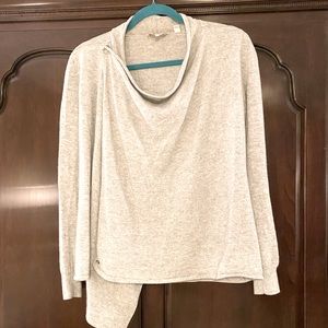 Ted Baker Jenee Magnetic Wrap Sweater - Grey